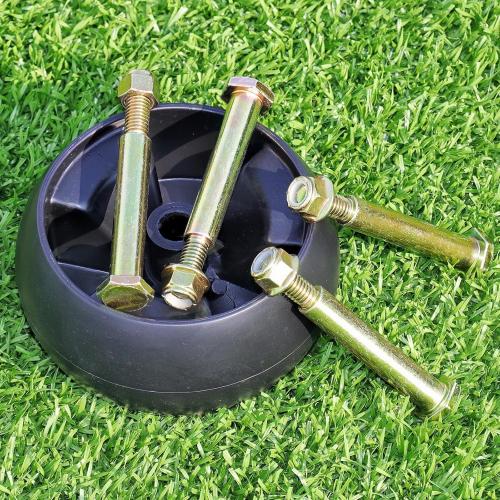 Deck Wheel Shoulder Bolt and Flanged Lock Nut Replaces 193406 184219 137644 532193406 532137644 738-3056 938-3056 for MTD cub Cadet,craftman.(2pcs Pack)