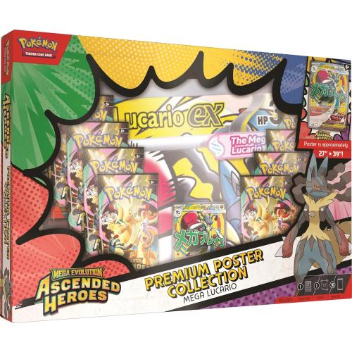 Pokémon TCG: Mega Evolution—Ascended Heroes Premium Poster Collection