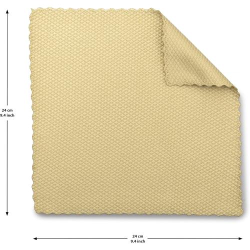 Sliding Kitchen Counter Caddy (2 Pack). Made of Durable ABS. Countertop Storage Sliding Tray - For Blender, Toaster, Kitchen Appliances. Dishwasher Proof. Includes large 'microfibre' Cloth