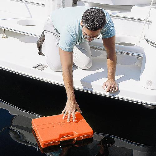 Great Neck MS125 125 Piece Marine Tool Set, Gifts for Men, Dad Gifts, High Visibility, Water-Resistant Boat Tool Box Case, Anti-Rust Chrome-Plated Boat Supplies And Accessories