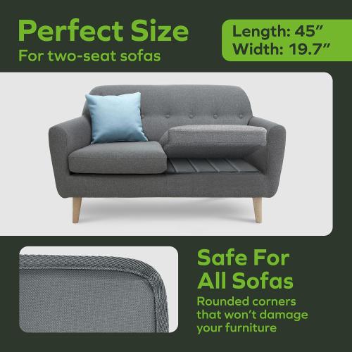 BEN'SHOME® Loveseat Cushion Support Board for Sagging Loveseats - Stop Sinking Into Your Couch | 0.5 Thick Solid Wood, 400 LBS | Fits 38–45 x 19.7 | Anti-Slip, Lifetime Replacement
