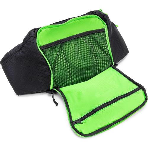 Rimrock Lumbar Hydration Hip Pack with 1.8L Intake ICE Insulated Water Reservoir, Fanny Pack Waist Bag Hiking Walking Running Jogging Camping. Men/Women Large Pack Design