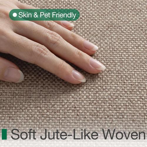 LUMI Anti Fatigue Cushioned Comfort Mats for Standing, 3/4 Thick Ergonomic Mats for Desk Office, Non-Slip, Ultra Soft, Memory Foam Rugs for Home, Kitchen, Laundry, 20x32, Beige