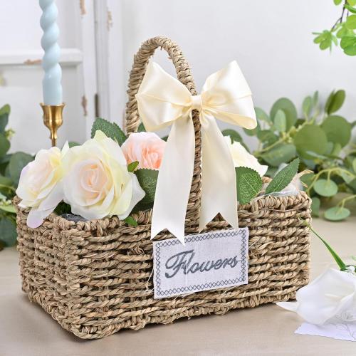 Double Face Ivory Satin Ribbon 1-1/2 inch X 50 Yards Polyester Ivory Ribbon 2 pack