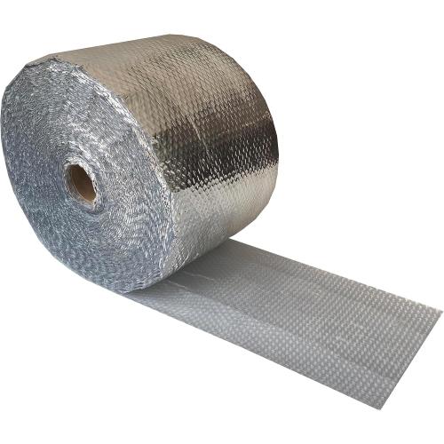 USA Reflective Insulation Roll, Bubble Insulation Roll for Summer Heat, Bubble Pack , 12 Width x 125' Length, Reflective for Colder Climates