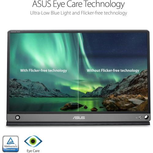 ASUS Zenscreen MB16AMT 15.6 inches Full HD Touch Screen W/Foldable Smart Case