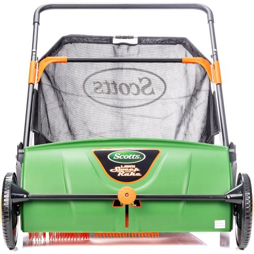 Scotts Outdoor Power Tools LSW70026S 26-Inch Push Lawn Sweeper, Black/Green
