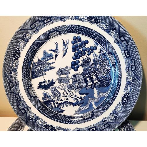 Blue 11 Dinner Plates - Set of 6