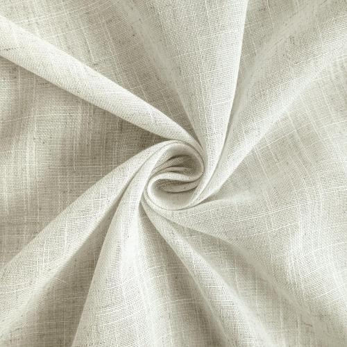 KOUFALL 108 Inch Curtains Long 2 Panels Set,Sheer Linen Light Filtering Boho Farmhouse 9 FT 9FT Floor Length Curtains for Large Window,Cream Ivory Off White