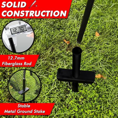 Baseball Batting Cage for Backyard, Softball Cage Batting Net Portable with Carrying Bag Detachable Door with Hitting Target for Batting Training Pitching Practice