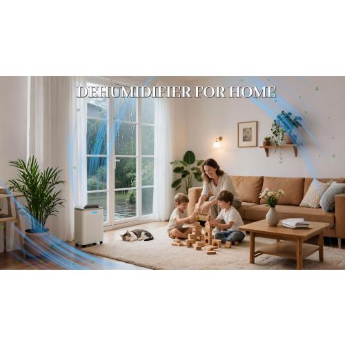 1500 Sq.Ft Dehumidifier, Max 32 Pint Quiet Dehumidifier