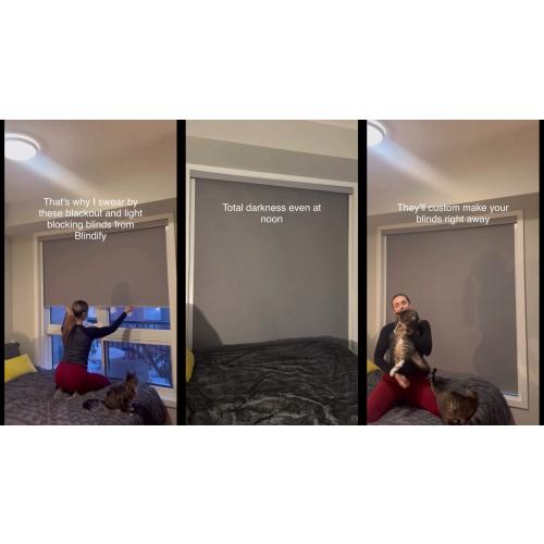 Light Gap Blockers for Window Shades and Blinds, Blackout Light Blocking Strips to Reduce Side Light Leakage, L Shape Blackout Side Tracks for Roller Shades, White 2 Pcs