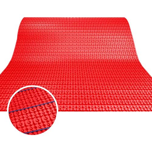 MAXKOSKO Heating Cable Underlayment Membrane, Easy Installation and Uncoupling Heated Floor Mat, Waterproof and Tile Anti-Fracture 161 Sq. Ft.