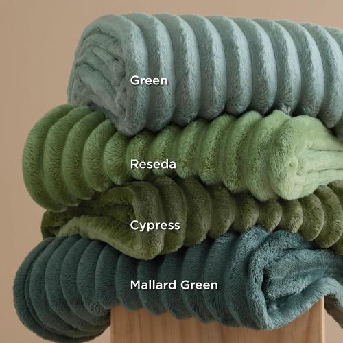 Bedsure GentleSoft Cypress Fleece Twin Blanket for Couch - Cozy Soft Blankets for Women, Cute Small Throws for Girls, 60x80 Inches