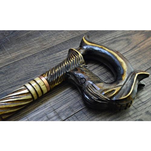 Canes Walking Sticks Wood Reeds Wooden Hand-Carved Carving Handmade Cane Stick Accessories