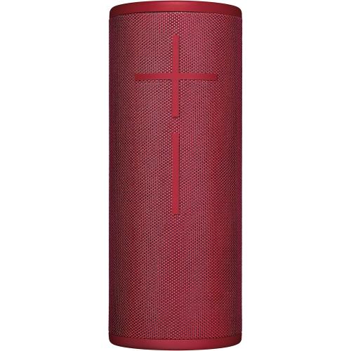 Ultimate Ears Boom 3 Wireless Bluetooth Speaker, Bold Sound   Deep Bass, Bluetooth, Magic Button, Waterproof, 15 Hours Battery, Range of 150 ft, Sunset Red