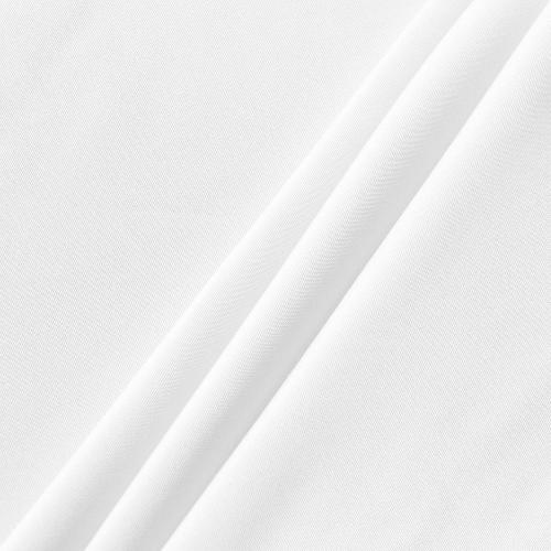 sancua White Round Tablecloth 60 Inch Diameter for 20-48 Inch Tables
