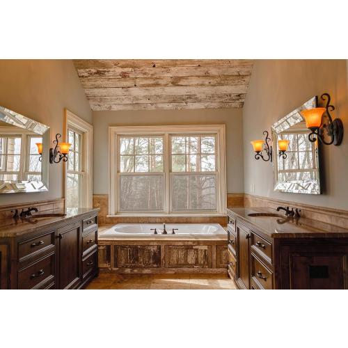 Expandable Window Screens for House Windows 20 H x 28-53 W inches - 2 Pack Large Adjustable Window Screens, Ideal Replacement Window Screens