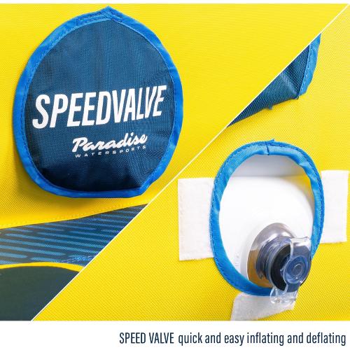 Paradise Water Sports - Emerald Coast Towable Tube for Boating - 1-2 and1-3 Riders