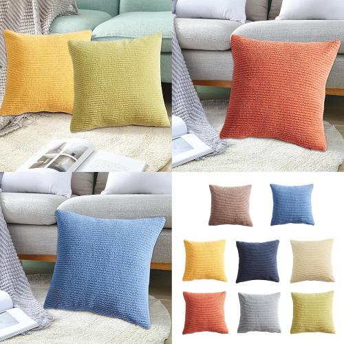 Modern Homes Corduroy Cushion Covers Soft Decorative Pillow Case for Living Room Sofa and Bed Living Room Accessories Soft Cushions Case