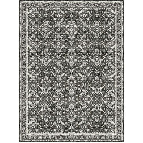 WITSHOCK Living Room Area Rugs 9x12: Soft Non-Slip Backing Washable Rugs Vintage Large Carpet for Bedroom Office Dining Room Kitchen Stain Resistant Home Decor Rug
