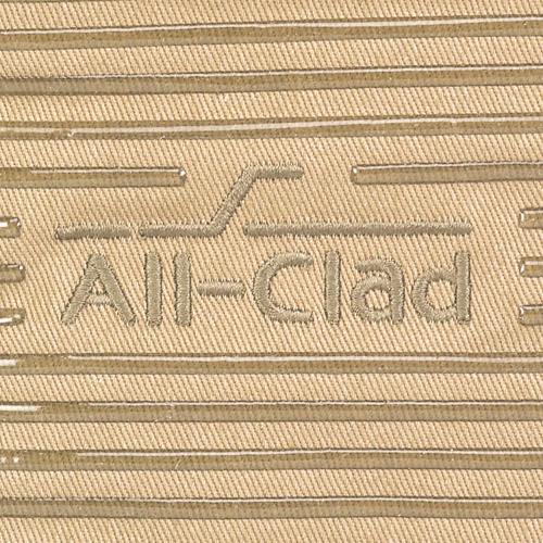 All-Clad Premium Pot Holder & Hot Pad: Heat Resistant to 500 Degrees - 100% Cotton, 10x6.25 Hot Pad for Kitchen and Barbeque, (2-Pack), Cappuccino