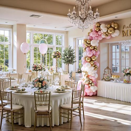 NSSONBEN 8 pk Ivory Round Spandex Tablecloth 72 in with Ruffled Skirt,Wrinkle Free High-Stretch 132 inch Fitted 6ft Cream Table Cloths Round Spandex Table Covers 6ft for Party Wedding Banquet Dinning