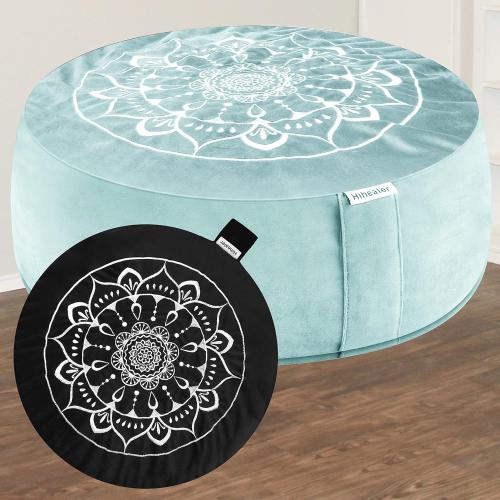 Hihealer Meditation Cushion, Traditional Tibetan Velvet Meditation Pillow COLOR ?