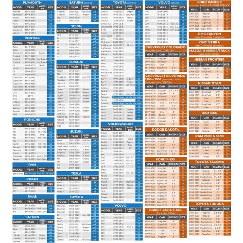 EzyShade 10-Layer Waterproof Sports Car Cover. See Vehicle Size-Chart for Accurate Fit. All Weather Full Outdoor Covers. Porsche Z4 370Z BRZ 86 TT Classic Cars Sun Snow Rain. Size C2 (See SizeChart)