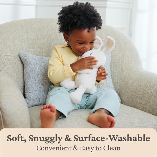GUND Baby Peek-a-Boo Flora Bunny Plush, Bunny Rabbit Stuffed Animal, Baby Toy for Ages 0 and Up, Cream, 7 (Batteries Not Required)