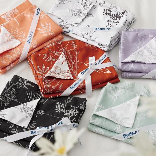 Bedsure Twin/Twin XL Comforter Set - Dusty Rose Bed Set, 2 Pieces Cute Floral Bedding, 1 Soft Reversible Botanical Flowers Comforter and 1 Pillow Sham