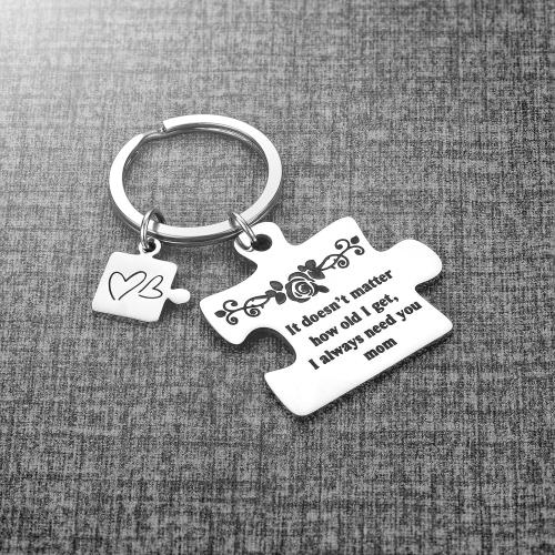 Christmas Gifts for Mom - Mother’s Day Present from Daughter Son, Mom Gift for Birthday Christmas Valentine’s Day，I Always Need You Mum Keychain Mother Keyring
