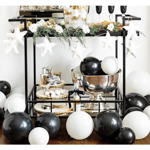 Mud Pie Marble and Gold Edge Riser Set, small 3 x 8 dia | large 4 x 10 dia