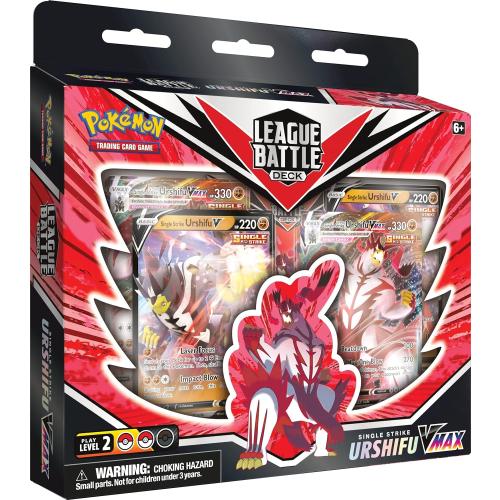 Pokemon TCG: Single Strike or Rapid Strike Urshifu VMAX League Battle Deck