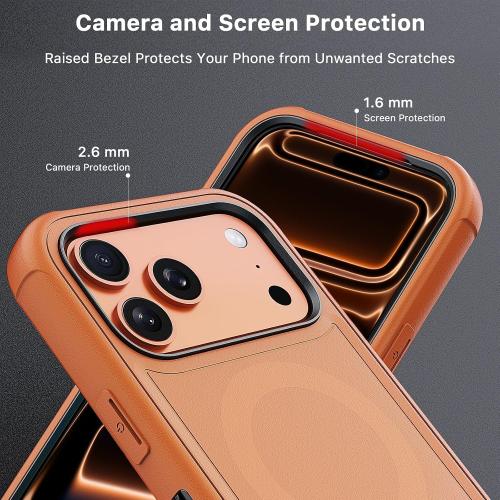 M MYBAT PRO for iPhone 17 Pro Max Case with Belt Clip Holster