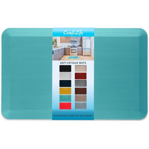 ComfiLife Anti Fatigue Floor Mat – 3/4 Inch Thick Perfect Kitchen Mat, Standing Desk Mat – Comfort at Home, Office, Garage – Durable – Stain Resistant – Non-Slip Bottom