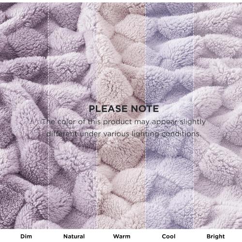 60x80 Lavender Bedsure GentleSoft Twin Blanket for Bed Lavender Fog - Super Soft Cozy Blankets for Women Men Girls, Cute Fuzzy Fleece Throws for Bedroom Couch, 60x80 Inches