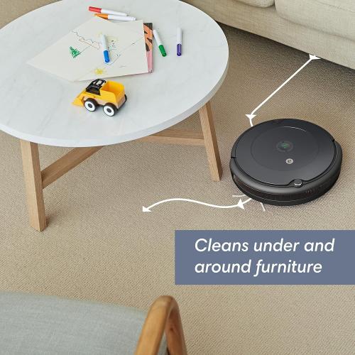iRobot Roomba 694 Robot Vacuum-Wi-Fi Connectivity, Personalized Cleaning Recommendations, Works with Alexa, Good for Pet Hair, Carpets, Hard Floors, Self-Charging