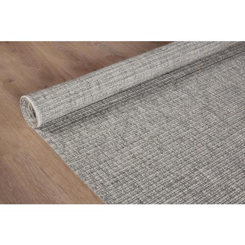Beverly Rug Easy Jute Gray Entry Rug 2x3 Solid Washable Durable Outdoor Indoor Area Rugs for Living Dining Patio Office Stain Resistant Non Shedding Casual Indoor Outside Carpet 2 x 3 Gray