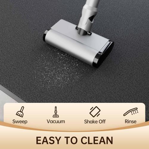 Amyracel Front Door Mat Indoor Outdoor Entrance, 48 x 72 All-Season Waterproof Doormat for Enterway, Heavy Duty Commercial Floor Mat, Fade Resistant, Rubber Back, Low Profile, Easy Clean