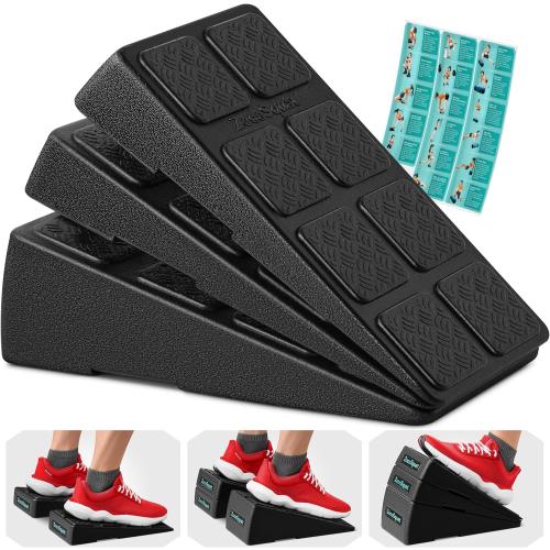 Squat Wedge - Squat Wedge Block 960 LBS Capacity - Slant Board for Calf Stretching with 5 Adjustable Angles - Calf Stretcher Slant Board - Yoga Blocks - EPP Material for Ankle Mobility & Physical Therapy