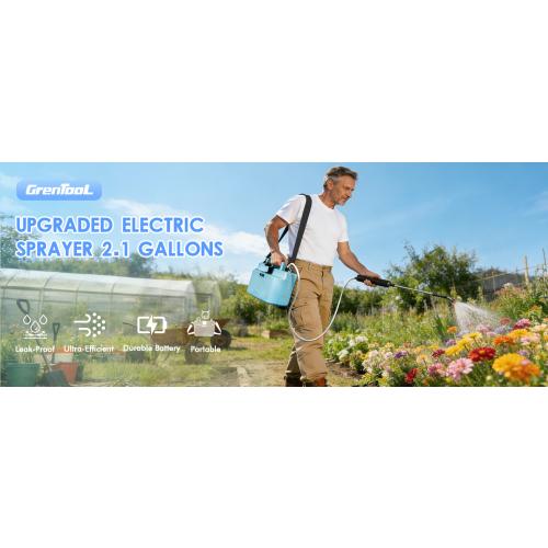 Battery Powered Sprayer, Electric Sprayer, Four Types of Nozzles