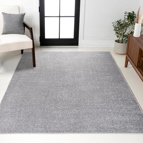 Large grey area rug