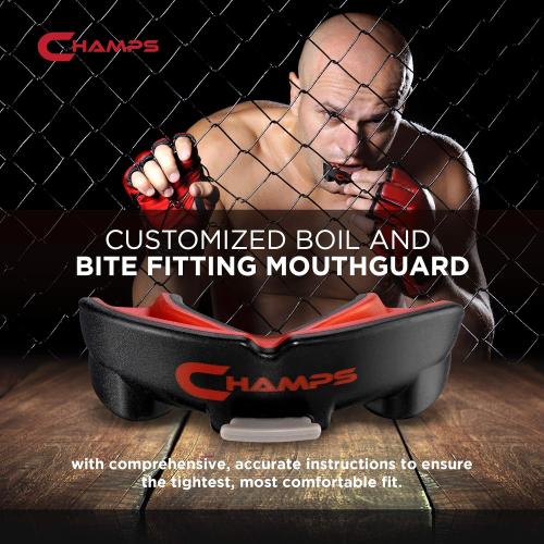 Breathable Mouthguard for Boxing, Jiu Jitsu, MMA, Muay Thai, Sports, and Wrestling. Easy Fit Boxing Mouthguard Super Tough MMA Mouthguard. Combat Sports Mouthpiece