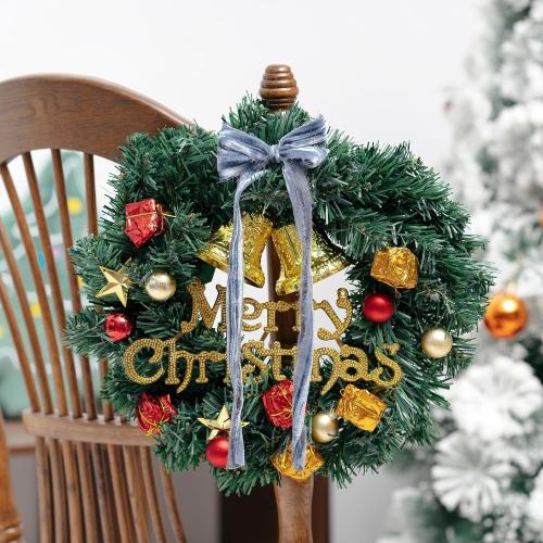 Dusty Blue Velvet Ribbon 1-1/2 Inch x 6 Yd Crinkled Handmade Frayed Vintage Ribbons for Christmas Gift Wrapping Tree Home Decor Wreath Craft Ornaments