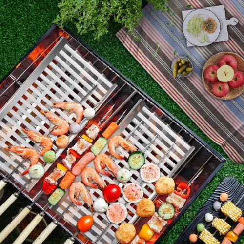 Grill Replacement Parts, Stainless Steel Heat Plate Shield Deflector, DCS Radiant Tray Ceramic Rod Complete Burner Cover for Select BGB48-BQAR、BGA48-BQRN、DCS36E-BQARN、BG27-BQL、BGB36-BQAR、DCS48DS-BQRN ‼️in protective packaging ‼️