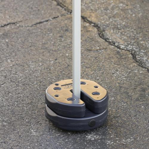 US Weight 30 Pound Canopy Weight Set of 4 with No-Pinch Design - Easy Installation and Removal to Secure Tents, Canopies, and Umbrellas at Outdoor Events