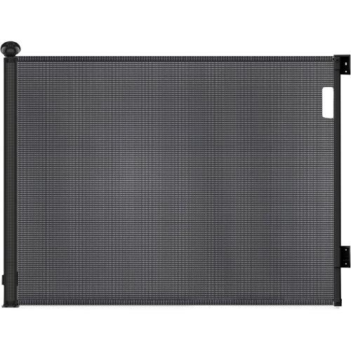 Arshnayas Retractable Baby Gate – 35 Tall, 55 Wide Mesh Safety Gate for Dogs & Babies, Indoor/Outdoor Use for Stairs, Doorways, Hallways, Deck & Porch – Easy One-Handed Wall Mount Design