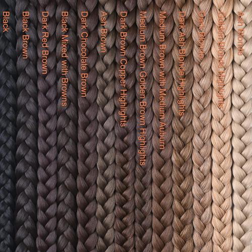 SEIKEA Upgraded Long Braid Ponytail Extension with Elastic Tie Straight Sleek Wrap Around Braid Hair Extensions Ponytail Black Brown 20 Inch (After Braided 16 Inch) 110 Gram