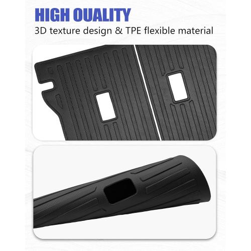 Cargo Liners Backrest Mat for Buick Encore GX Accessories 2020-2025 2026 with Hook&Loop Rear Trunk Mat Rear Seat Back Cover Protector All Weather Anti-Slip Split Dog Liner